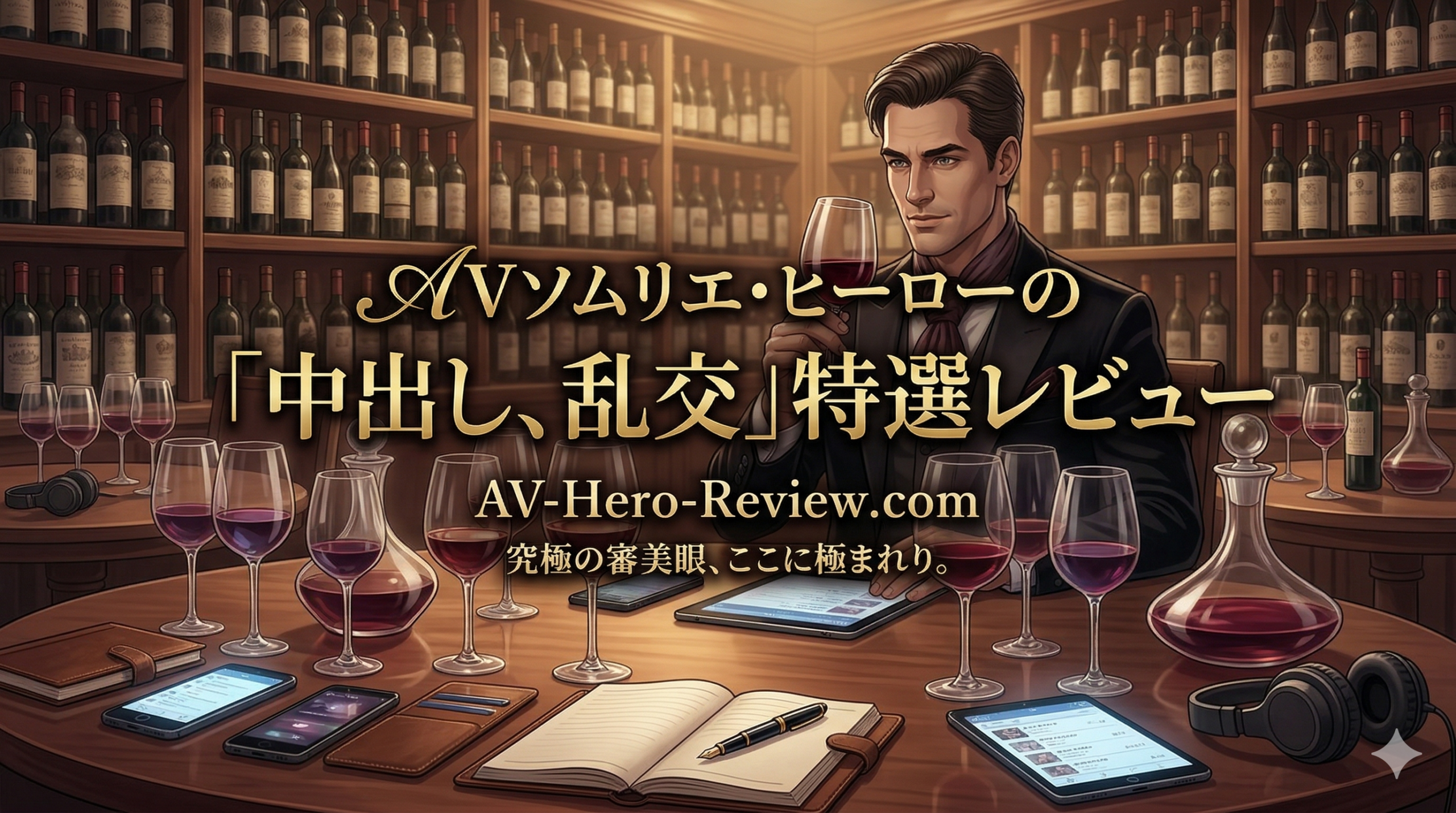 AVソムリエ・ヒーローの「中出し・乱交」特選レビュー